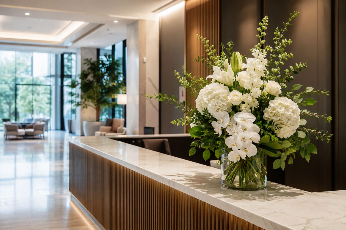 How Fresh Flowers Can Transform Corporate Events and Hotel Spaces